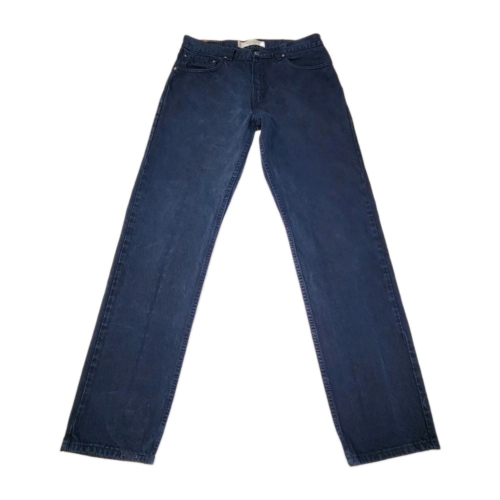 Vintage 2004 Levi's 505 Jeans Mens 33x34 Dark Wash Y2K 100% Cotton Mexico